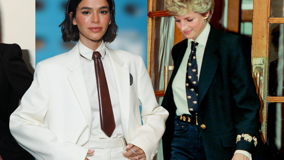 Sabíamos que alfaiataria era chique, mas estes 37 looks de Bruna Marquezine, Marina Ruy Barbosa, Lady Di e mais famosas com smoking completo ou blazer redefiniram a elegância