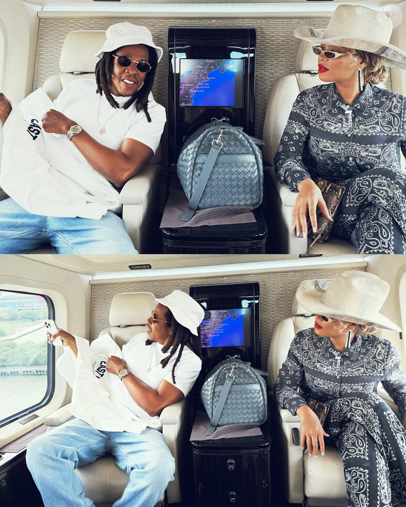 Beyoncé e Jay-Z utilizam jatinho Global 7500 para viagens internacionais com conforto e discrição