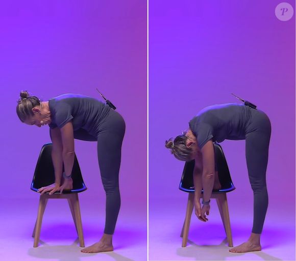 Exercício 2: Alongamento lateral com apoio