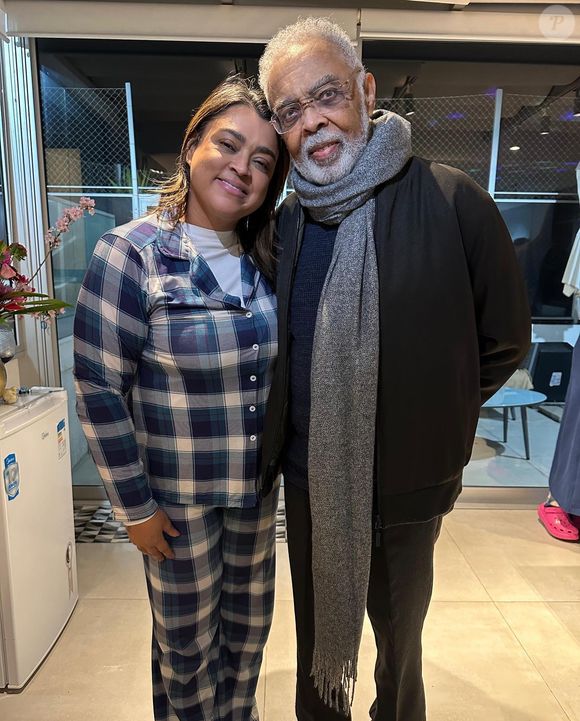 Gilberto Gil tem apoiado Preta Gil durante seu tratamento