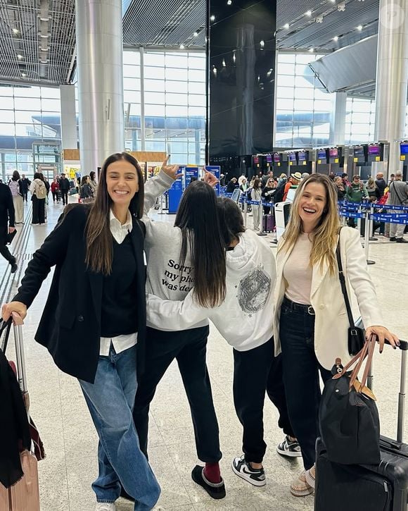 Ingrid Guimarães e Mônica Martelli tem filhas da mesma idade que nasceram na mesma semana