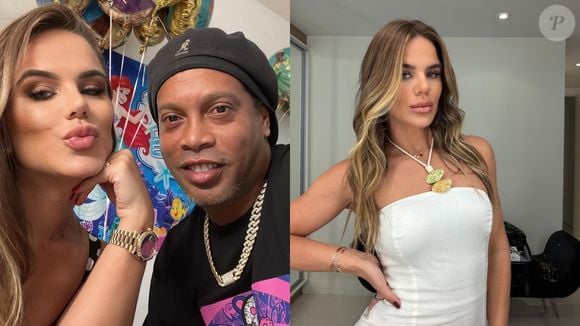 Cunhada de Ronaldinho Gaúcho já emagreceu 23 kg e é responsável por estratégia digital do ex-craque da Seleção Brasileira; veja antes e depois!