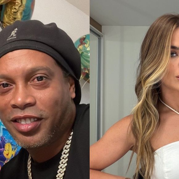 Cunhada de Ronaldinho Gaúcho já emagreceu 23 kg e é responsável por estratégia digital do ex-craque da Seleção Brasileira; veja antes e depois!
