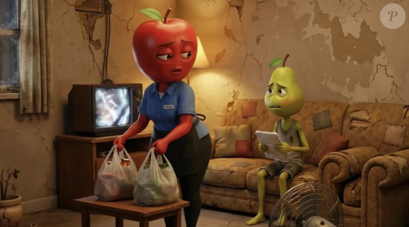 Bananas, morangos, abacaxis e abacates são as protagonistas das novelas curtas produzidas por inteligência artificial,