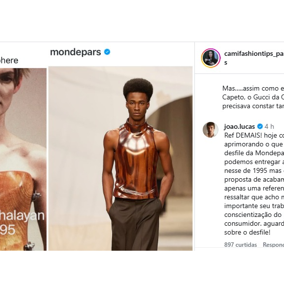 Marido de Sasha defende estilista