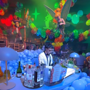 A produção da festa transformou a Casa VF em um grande universo lúdico inspirado nos clássicos infantis mais famosos da Disney