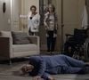 Alberto (Juca de Oliveira) pede perdão à Vitória antes de morrer no final da novela 'Além do Tempo'