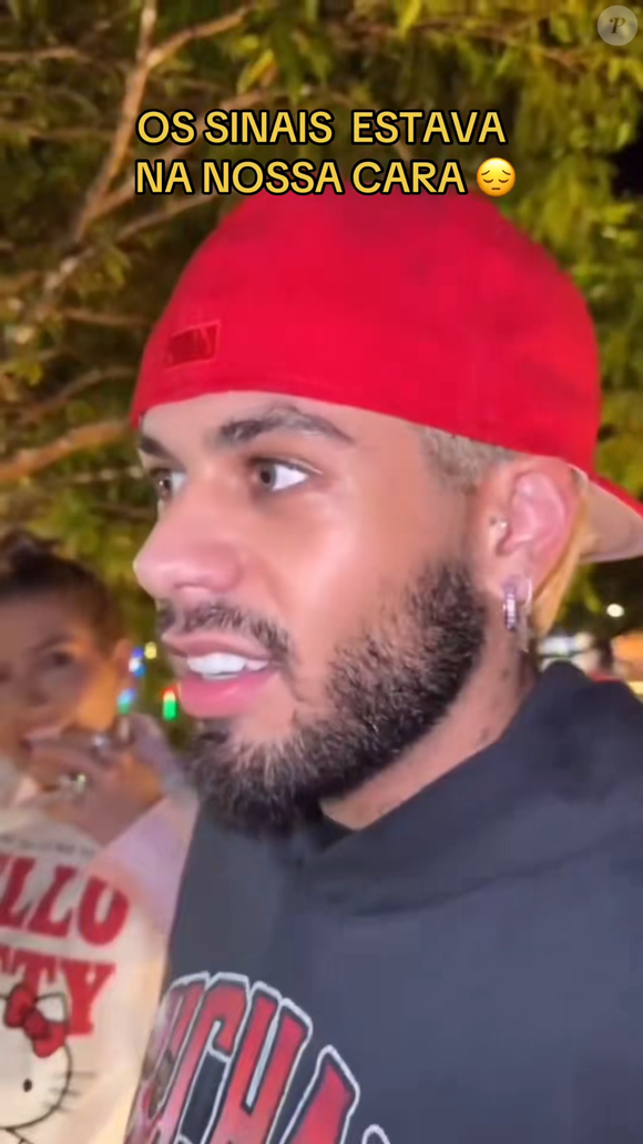 Zé Felipe parece comovido com o homem. ‘Vai dar certo, ele tá com uma carinha de cachorro que caiu da mudança. Ele tá no caminho certo, ele tá arrependido’, diz