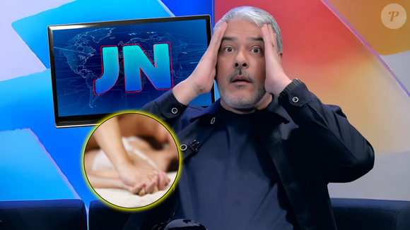 William Bonner revive pânico ao ver cenas de sexo explícito invadirem o Jornal Nacional: 'Fico arrepiado só de lembrar'