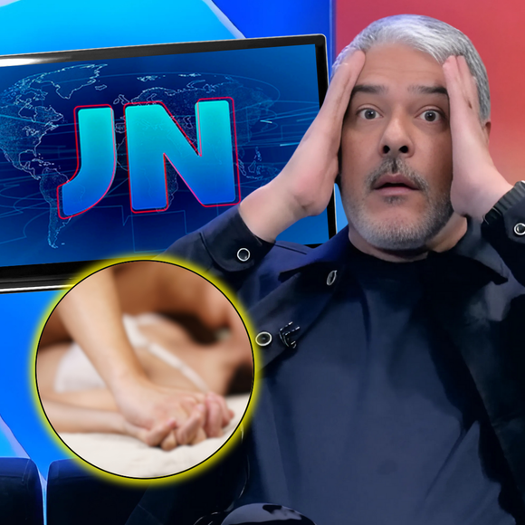 William Bonner revive pânico ao ver cenas de sexo explícito invadirem o Jornal Nacional: 'Fico arrepiado só de lembrar'