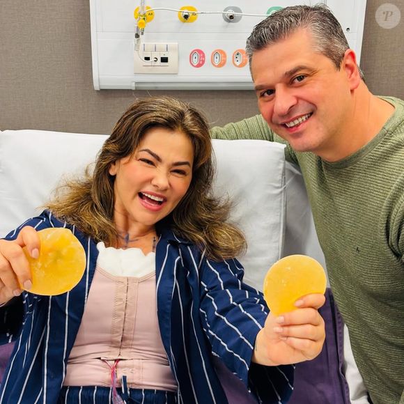 Em suas redes sociais, a atriz comemorou a retirada e citou Deus em um texto de agradecimento