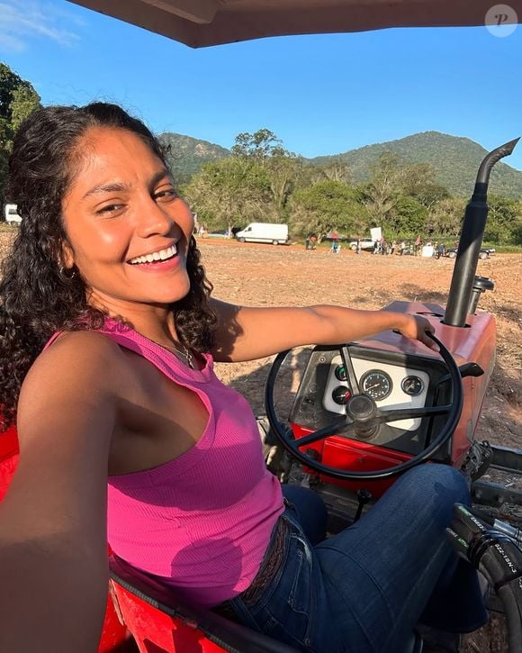 Barbara Reis foi a protagonista Aline da novela 'Terra e Paixão', da TV Globo