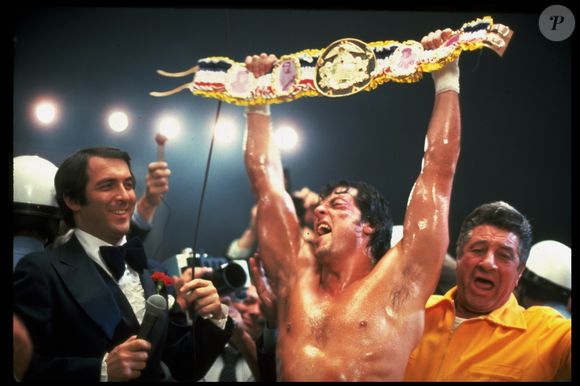 Para o filme 'Rocky 3', Sylvester Stallone perdeu bastante gordura corporal.