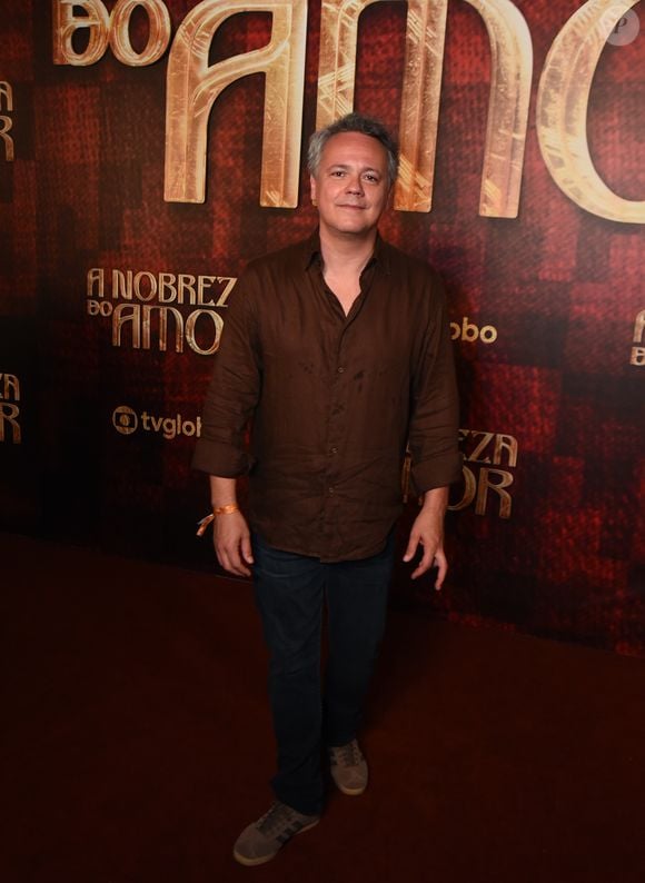 Danton Mello também foi à festa da novela 'A Nobreza do Amor'