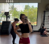 Maia magra, Mel Maia mostrou os bastidores de um dia de treino com sua personal trainer