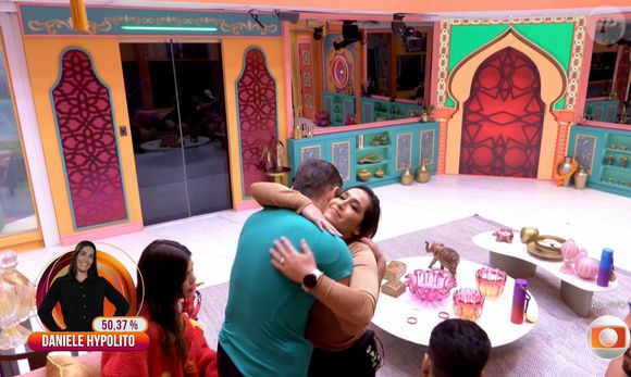 Antes da votação, Daniele Hypólito foi eliminada do 'BBB 25'