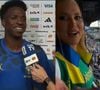 Vini Jr, reage a gol contra Haiti na Copa do Mundo e dedicação parece subentendido para Virginia Fonseca