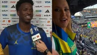 Vini Jr. e Virginia Fonseca reataram? Aceno do atacante em direção à influenciadora no jogo contra Haiti levanta suspeitas de reconciliação: 'Pessoas especiais'