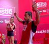 'BBB 25': Logo após a eliminação, foi realizada uma nova Prova do Líder em trios; o brother Maike venceu novamente e se consagrou Líder.