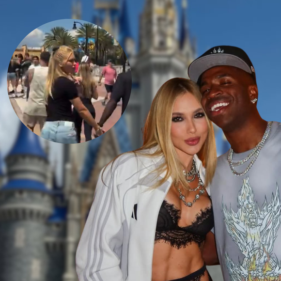 Agora é descansar? Após derrota da Seleção, Vini Jr. e Virgínia são flagrados de mãos dadas na Disney; veja vídeo