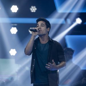Bruno Gadiol durante sua participação no 'The Voice Brasil', reality musical que antecedeu sua carreira como ator na TV
