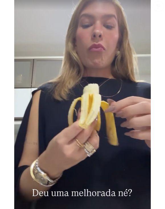 Grávida pela 2ª vez, Lore Improta lembrou que desejo de banana com aveia não fazia parte da 1ª gravidez: 'Comia todos os dias salgadinho e sorvete napolitano'