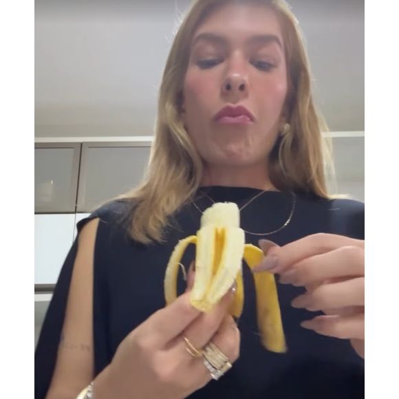 Grávida pela 2ª vez, Lore Improta lembrou que desejo de banana com aveia não fazia parte da 1ª gravidez: 'Comia todos os dias salgadinho e sorvete napolitano'