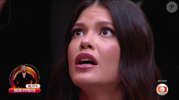 Vitória Strada ficou chocada ao ver o amigo ser eliminado do 'BBB 25'