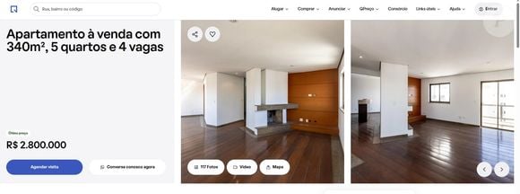 Cobertura de luxo e de três andares de Marcos Matsunaga à venda: 340m², cinco suítes, armários e banheira de hidromassagem