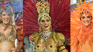 Rainhas de bateria e musas do Carnaval RJ 2026: retorno triunfal de Juliana Paes, Lore Improta grávida e + de 60 fotos das famosas que brilharam na Sapucaí