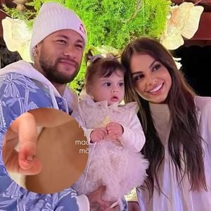 Amanda Kimberlly mostrou o dedinho de Helena, filha com Neymar, após um grave acidente doméstico