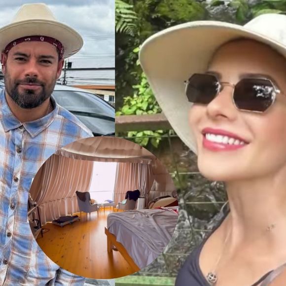 Pedro Andrade, suposto namorado de Sandy, mostrou em seu perfil alguns detalhes da hospedagem luxuosa na Costa Rica.
