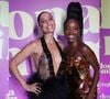 Camila Pitanga, Clara Moneke, Felipe Simas e Giovana Cordeiro na festa de lançamento da novela Dona de Mim, no Rio de Janeiro