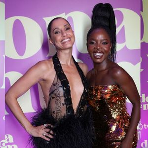 Camila Pitanga, Clara Moneke, Felipe Simas e Giovana Cordeiro na festa de lançamento da novela Dona de Mim, no Rio de Janeiro