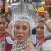 'Que isso, gata?': a reação inflamada de Paolla Oliveira à pergunta inesperada sobre candidíase após desfile da Grande Rio no Carnaval