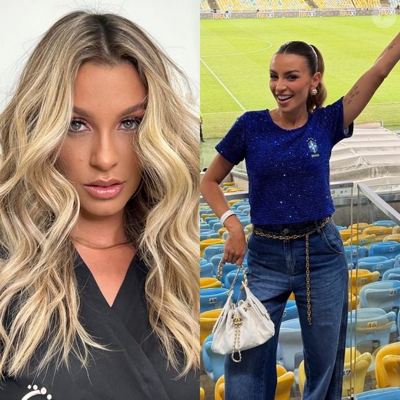 Bruna Ibañez é esposa do zagueiro Ibañez e prefere manter a vida pessoal longe da exposição pública