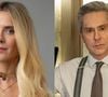 Eem 'Vale Tudo', Marco Aurélio (Alexandre Nero) e Leila (Carolina Dieckmmann) têm forte discussão sobre o verdadeiro propósito da clínica de estética, usada como fachada para lavagem de dinheiro.