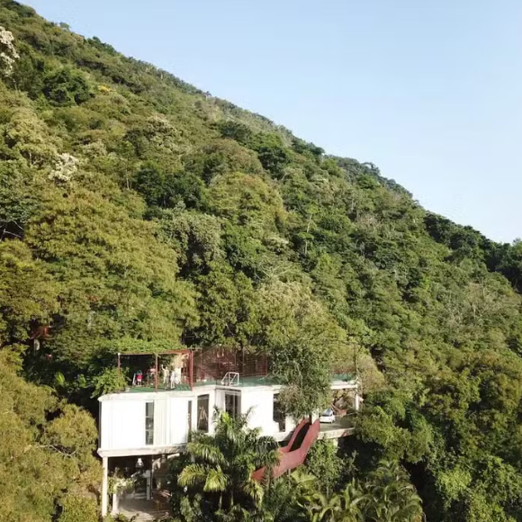 A famosa 'mansão na árvore' de Caio Blat está à venda e chama atenção não apenas pelo valor milionário, mas principalmente pelo projeto completamente integrado à natureza.