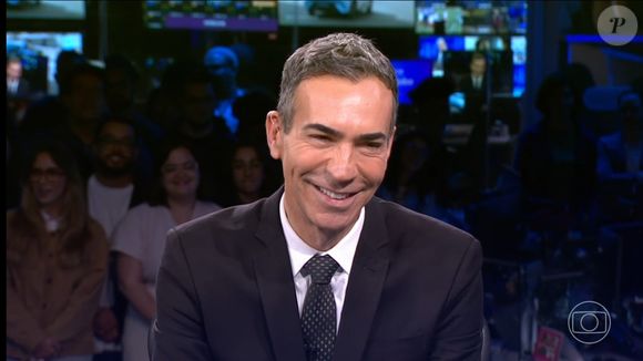 César Tralli estreia no “Jornal Nacional” com emoção, apoio da família e beijo em Ticiane Pinheiro