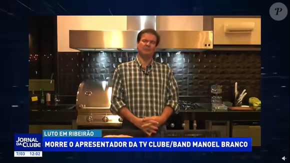 Manoel Branco atuou no rádio e em diversas emissoras de TV durante sua carreira
