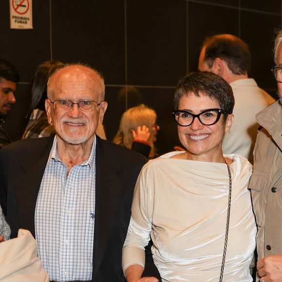 Sandra Annenberg e o pai, Alexandre Annenberg Neto, chamaram atenção pela semelhança física