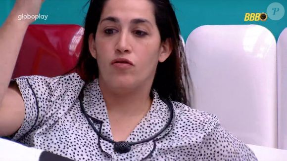Dani e Diego tiveram uma leve troca de farpas nesta madrugada (1º) no 'BBB 25'