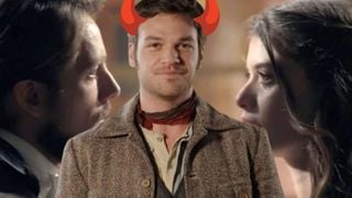 O diabo ataca: resumo da novela 'Além do Tempo' (4 a 9 de maio) tem mentira cruel de Pedro para separar Lívia e Felipe, e Vitória arma casamento de Melissa