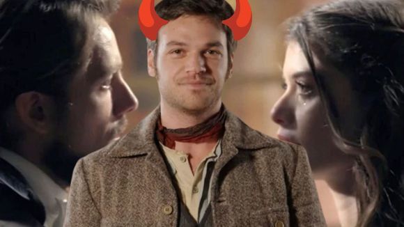 O diabo ataca: resumo da novela 'Além do Tempo' (4 a 9 de maio) tem mentira cruel de Pedro para separar Lívia e Felipe, e Vitória arma casamento de Melissa