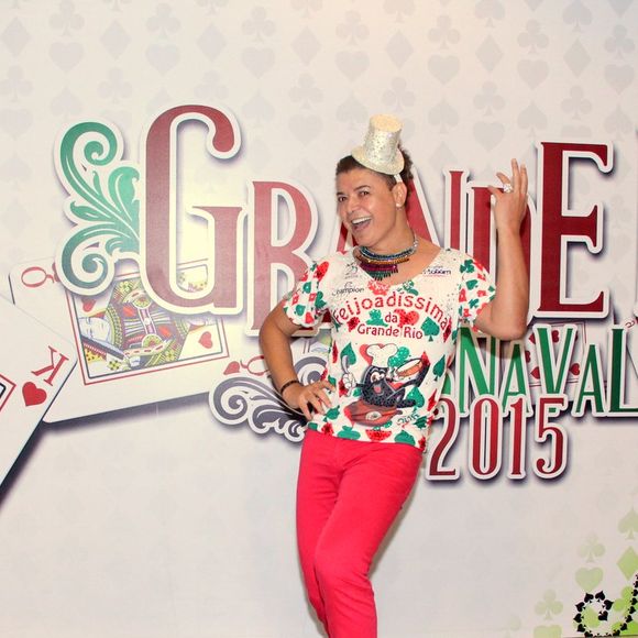 David Brazil já foi rei da bateria e é muito querido pela Grande Rio