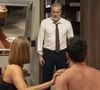 Ademir flagra Dora com André na cama