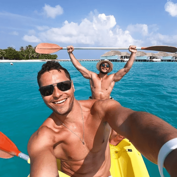 Relacionamento de Ben-Hur e Lucas ficou marcado por declarações públicas de amor nas redes sociais