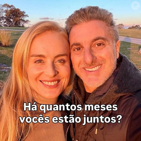 Angélica e Luciano Huck entraram em uma trend de casal neste sábado (19)