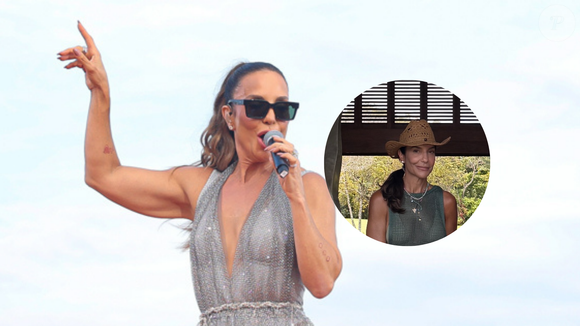 Solteira, Ivete Sangalo posa com vestido transparente e faz rara exibição do corpão: 'As vampiras estão soltas'