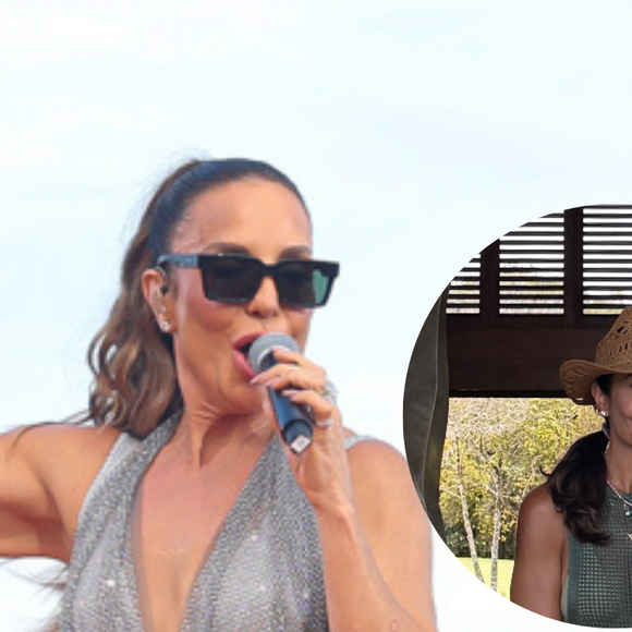 Solteira, Ivete Sangalo posa com vestido transparente e faz rara exibição do corpão: 'As vampiras estão soltas'